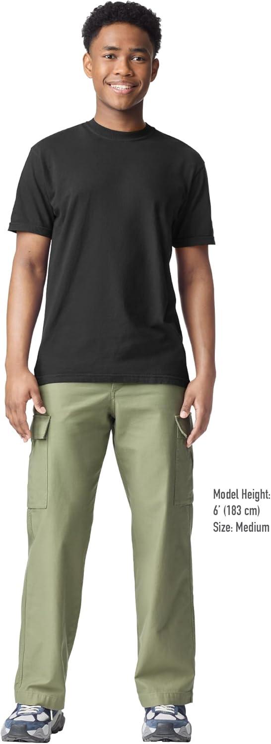 imageComfort Colors Adult Heavyweight Short Sleeve Tee Style G1717G1745 MultipackBlack 2pack