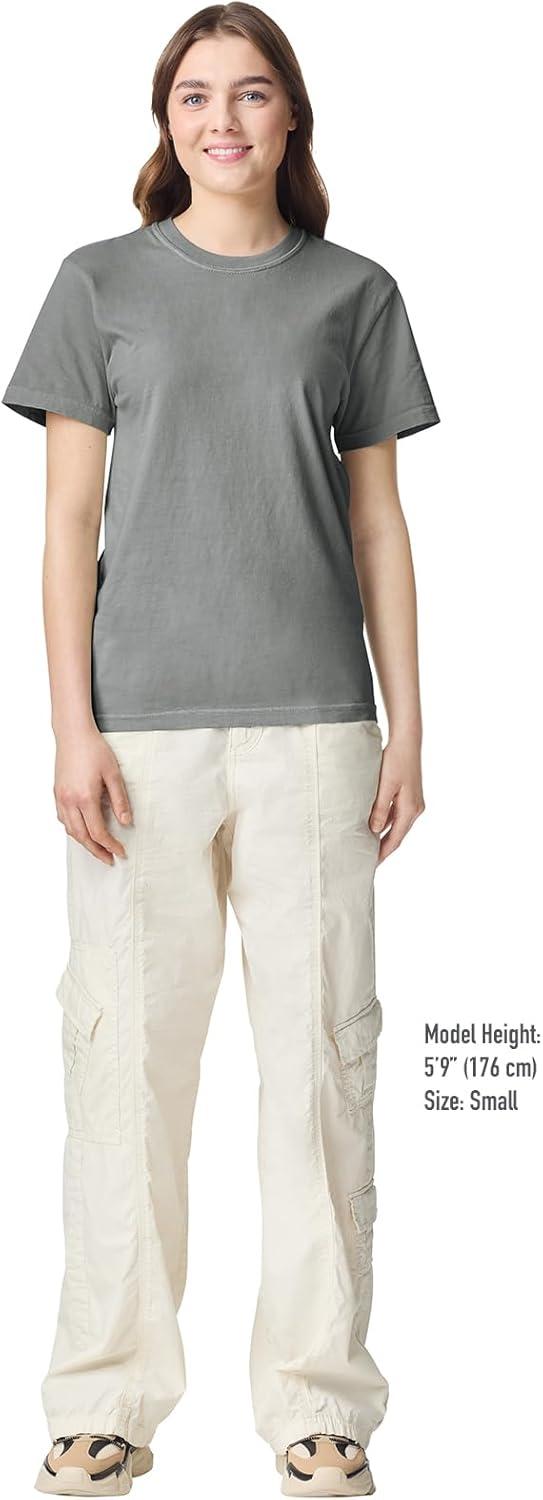 imageComfort Colors Adult Heavyweight Short Sleeve Tee Style G1717G1745 MultipackGrey 2pack