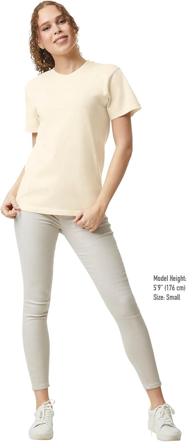 imageComfort Colors Adult Heavyweight Short Sleeve Tee Style G1717G1745 MultipackIvory 2pack