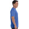 imageCOMFORT COLORS Heavyweight Ring Spun Pocket Tee  Royal CaribeBright Salmon