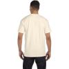 imageCOMFORT COLORS Heavyweight Ring Spun Pocket Tee  Royal CaribeIvory