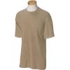 imageCOMFORT COLORS Heavyweight Ring Spun Pocket Tee  Royal CaribeKhaki