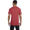 imageCOMFORT COLORS Heavyweight Ring Spun Pocket Tee  Royal CaribeLarge crimson