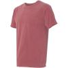 imageCOMFORT COLORS Heavyweight Ring Spun Pocket Tee  Royal CaribeMedium brick