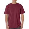 imageCOMFORT COLORS Heavyweight Ring Spun Pocket Tee  Royal CaribeMedium chili