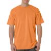 imageCOMFORT COLORS Heavyweight Ring Spun Pocket Tee  Royal CaribeMelon