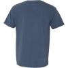 imageCOMFORT COLORS Heavyweight Ring Spun Pocket Tee  Royal CaribeMidnight Navy
