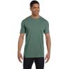 imageCOMFORT COLORS Heavyweight Ring Spun Pocket Tee  Royal CaribeMoss