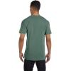 imageCOMFORT COLORS Heavyweight Ring Spun Pocket Tee  Royal CaribeMoss