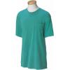 imageCOMFORT COLORS Heavyweight Ring Spun Pocket Tee  Royal CaribeSeafoam