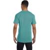 imageCOMFORT COLORS Heavyweight Ring Spun Pocket Tee  Royal CaribeXlarge seafoam