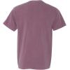 imageCOMFORT COLORS Heavyweight Ring Spun Pocket Tee  Royal CaribeXxlarge berry