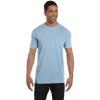 imageCOMFORT COLORS Heavyweight Ring Spun Pocket Tee  Royal CaribeIce Blue