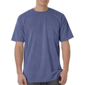 imageCOMFORT COLORS Heavyweight Ring Spun Pocket Tee  Royal Caribe3xlarge mystic Dirdye 3xlarge mystic Dirdye