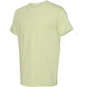 imageCOMFORT COLORS Heavyweight Ring Spun Pocket Tee  Royal CaribeCelery