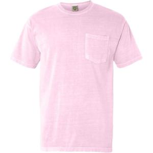 imageCOMFORT COLORS Heavyweight Ring Spun Pocket Tee  Royal CaribeMedium blossom medium blossom